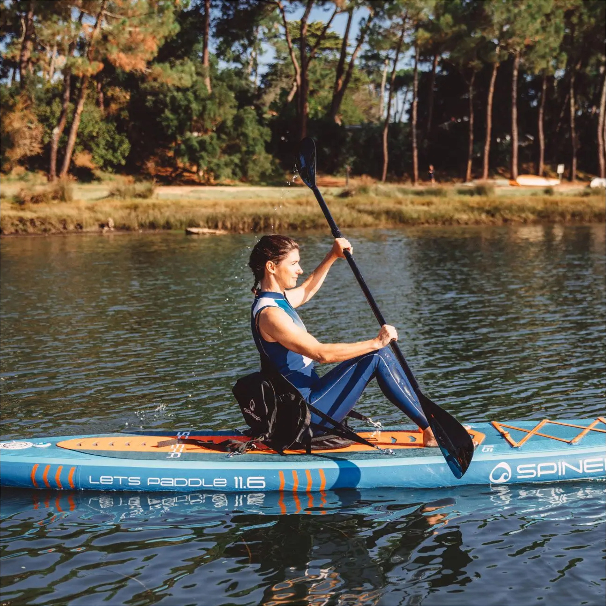 2026 Spinera Let's Paddle 11'6 iSUP Package With Paddle, Leash, Pump & Bag SP-SUP-LP25-116